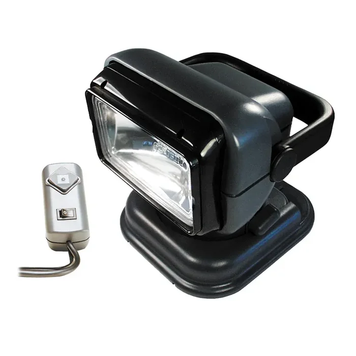 Golight Portable Searchlight w/Wired Remote – Grey