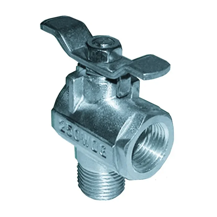 GROCO 1/2″ NPT 90° Stainless Steel Fuel Valve