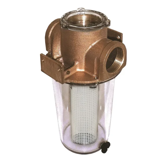 GROCO ARG-1000 Series 1″ Raw Water Strainer w/Non-Metallic Plastic Basket