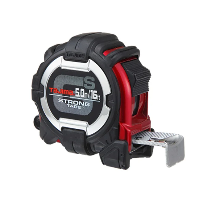 GS LOCK Measuring Tape 16′ x 1in with Compatible Clip GS-C16/5MBW