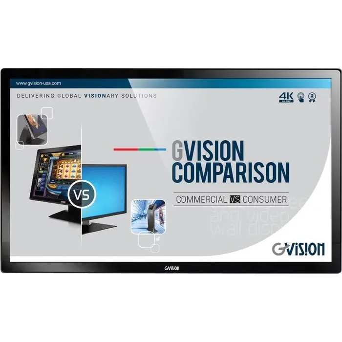 GVision 55″ 4K UHD Large Format PCAP Touch Screen w/ Built-In Android OS