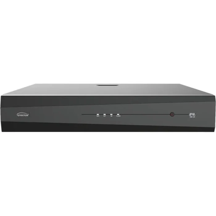 Gyration 32-Channel Network Video Recorder With PoE – 16 TB HDD