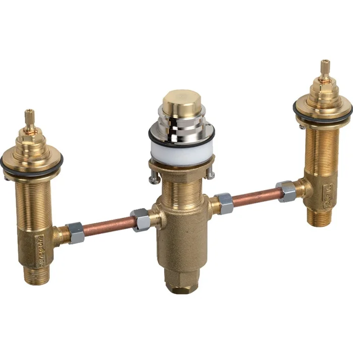 Hansgrohe Basic Set For 3-hole Wall Mixer