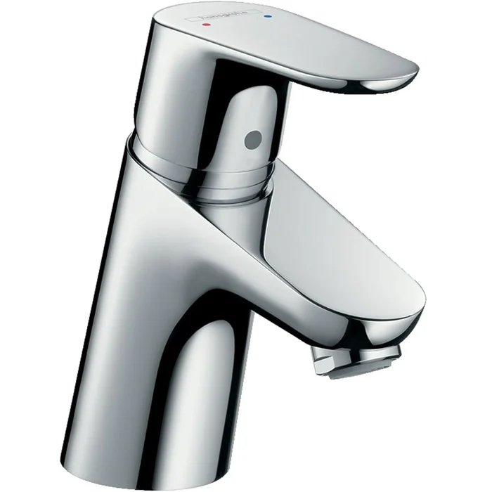 Hansgrohe Focus Chrome Single Lever Basin Mixer Tap 70 With Pop-Up Waste