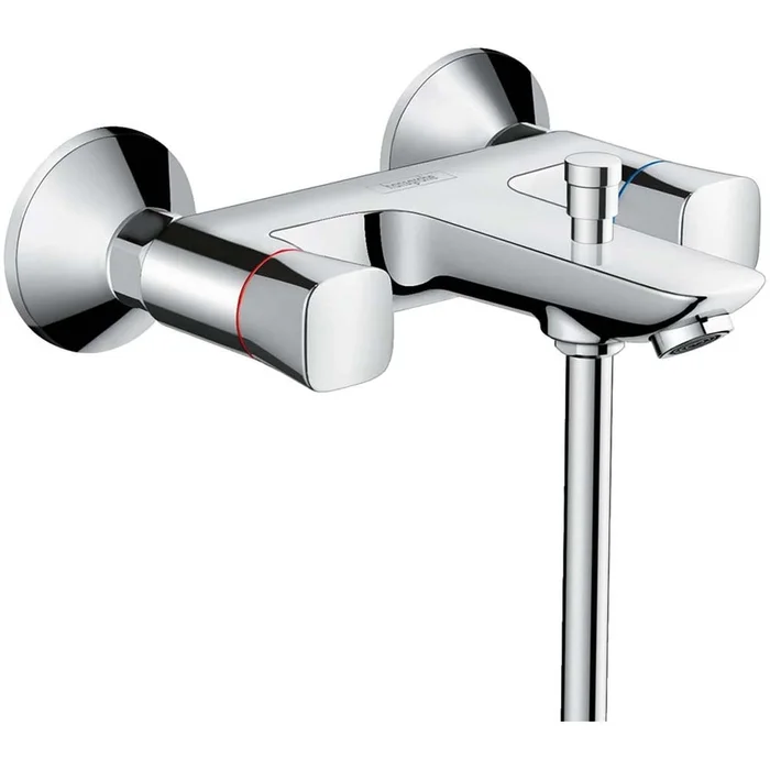 Hansgrohe Logis Chrome Exposed 2-Handle Manual Bath Mixer Tap