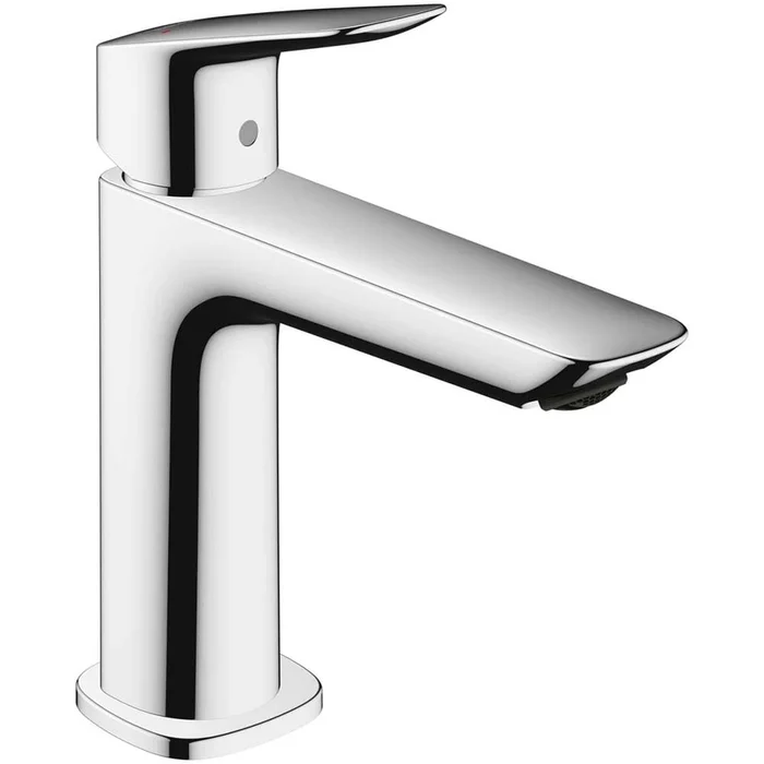 Hansgrohe Logis Chrome Single Lever Basin Mixer Tap 110 Fine Without Waste