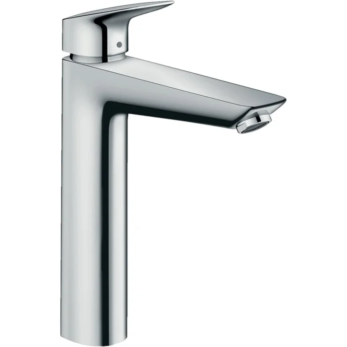 Hansgrohe Logis Chrome Single Lever Basin Mixer Tap 190 With Pop-Up Waste & 2 Flow Rates