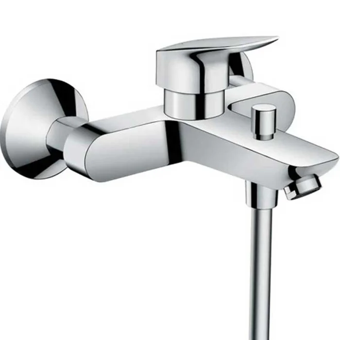 Hansgrohe Logis Chrome Single Lever Manual Bath Mixer Tap