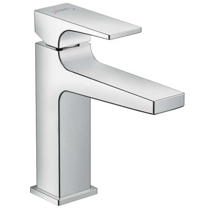 Hansgrohe Metropol Chrome Single Lever Basin Mixer Tap 110 With Pop-up Waste
