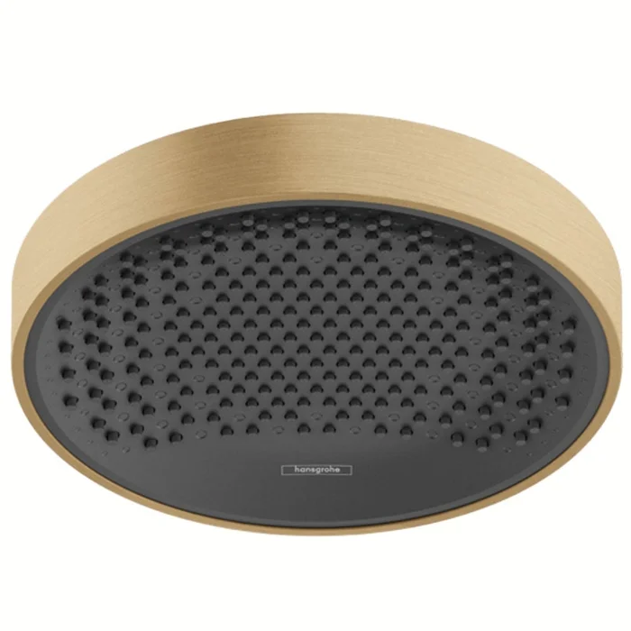 Hansgrohe Rainfinity 250 1 Jet Burshed Bronze Overhead Shower with 1/2″ Connector