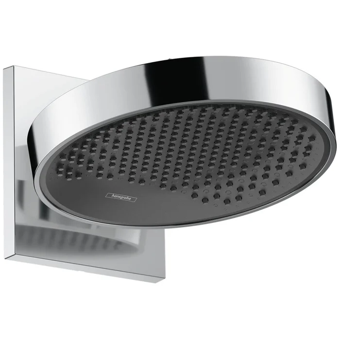 Hansgrohe Rainfinity Eco 250 1 Jet Chrome Overhead Shower & Wall Connector