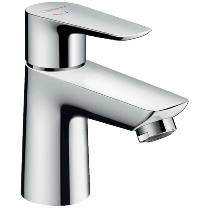 Hansgrohe Talis E Chrome Single Lever Basin Mixer 80 CoolStart With Pop-Up Waste