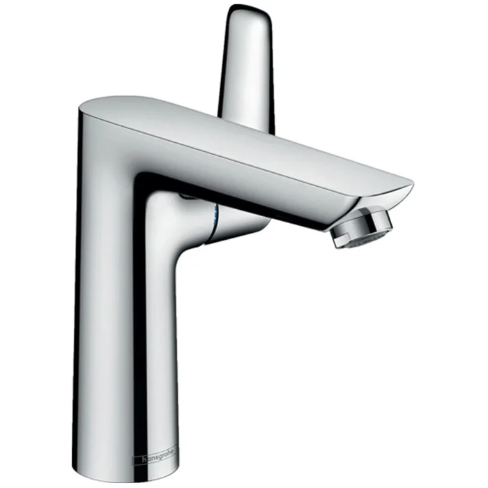 Hansgrohe Talis E Chrome Single Lever Basin Mixer Tap 150 Without Waste