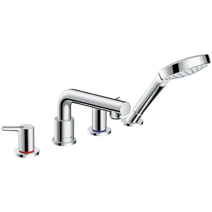 Hansgrohe Talis S Chrome 4-Hole Rim-Mounted Bath Mixer Tap