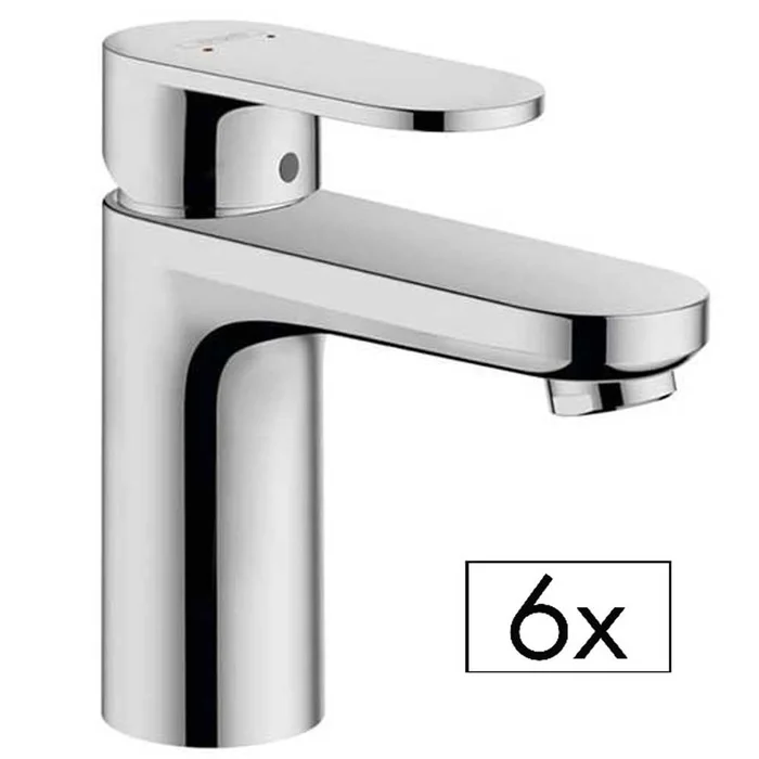 Hansgrohe Vernis Blend Chrome Basin Mixer 100 Tap With Pop-Up Waste (6 pcs.)