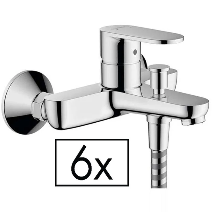 Hansgrohe Vernis Blend Chrome Exposed Single Lever Bath Mixer Tap x6