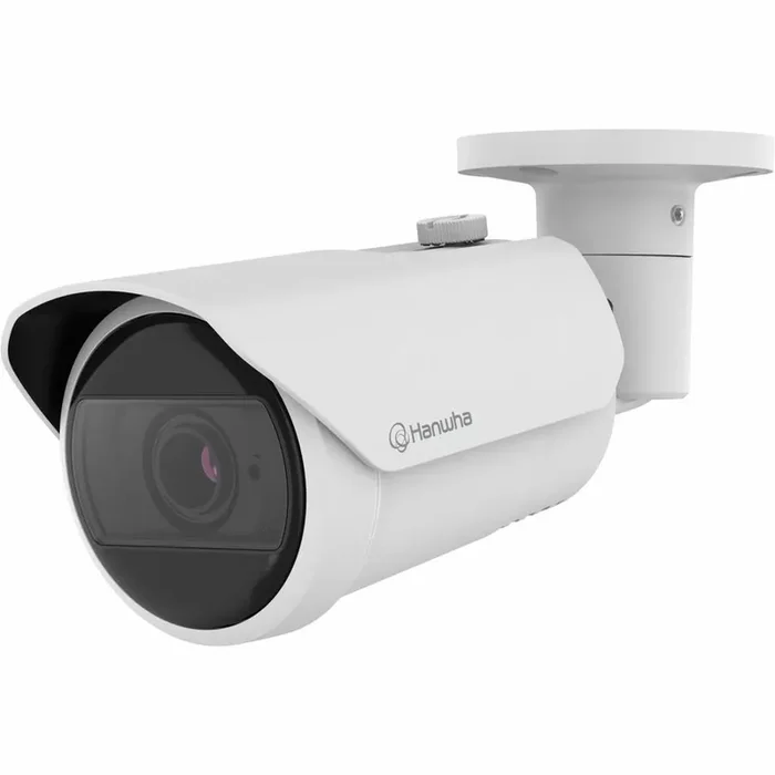 Hanwha QNO-C8083R 5 Megapixel Network Camera – Color – Bullet – White – 98.43 ft Infrared
