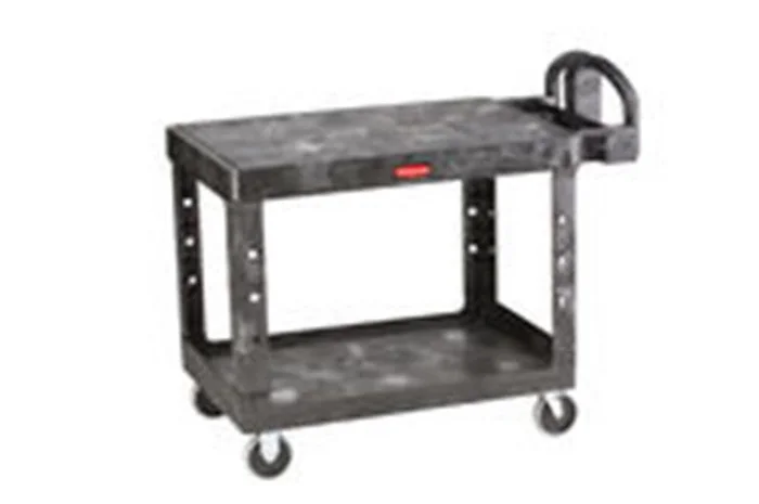HD 2-Shelf Utility Cart Flat Shelf (Medium) FG452589BLA