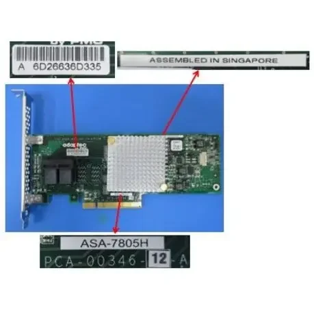 Hewlett Packard Enterprise Replacement Parts Business SPS-PCA Card (7805H/SAS/HBA)