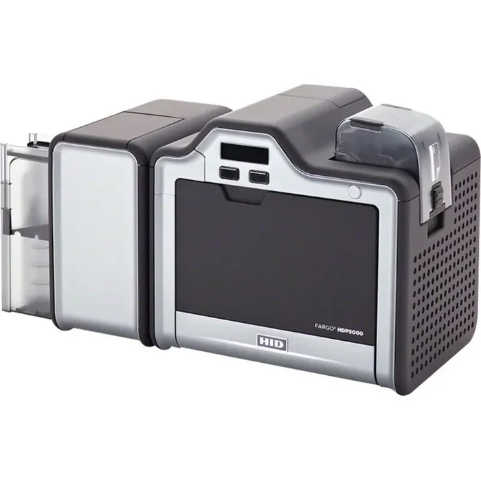 HID HDP5000 Double Sided Desktop Dye Sublimation/Thermal Transfer Printer – Color – Card Print – USB