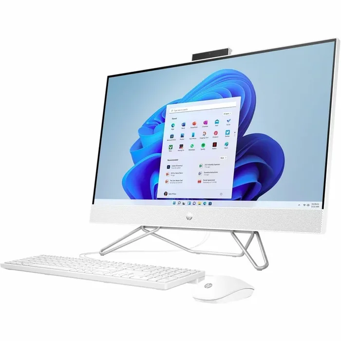 HP 27-cb0000a 27-cb0070 All-in-One Computer – AMD Ryzen 7 5700U Octa-core (8 Core) – 16 GB RAM DDR4 SDRAM – 512 GB M.2 PCI Express NVMe SSD – 27″ Full HD 1920 x 1080 Touchscreen Display – Desktop – Starry White
