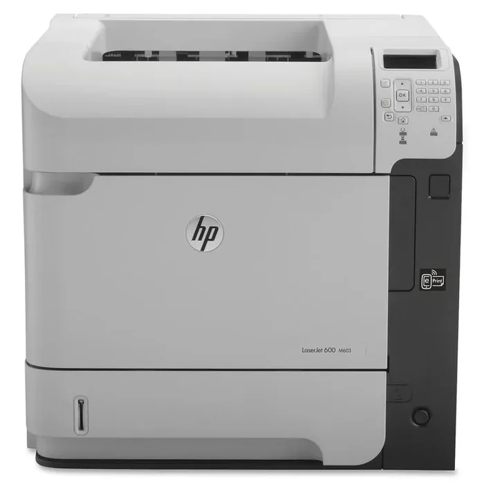 HP LaserJet 600 M603N Desktop Laser Printer – Refurbished – Monochrome