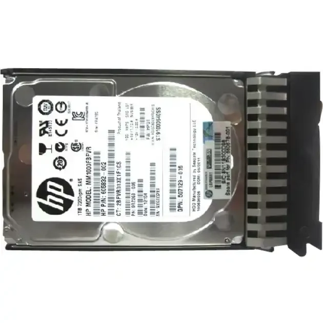 HPE MM1000FBFVR 1 TB Hard Drive – 2.5″ Internal – SAS (6Gb/s SAS)