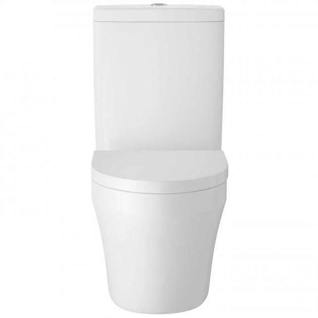 Hudson Reed Luna Flush-to-Wall Toilet with Soft Close Seat and Cistern