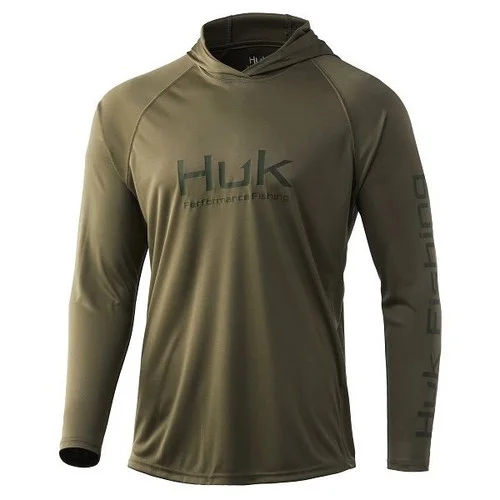 Huk Pursuit Vented Hoodie – Moss
