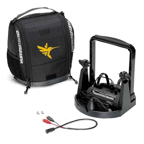 Humminbird 740206-1 ICE PTC CHIRP H5 FB – Portable Ice Kit w/CHIRP Ice Transducer f/HELIX 5