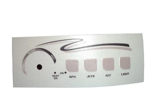 HydroQuip Overlay, Hydro-Quip Eco 2, Pump 1, Light, Aux, Small Oval | 80-0202