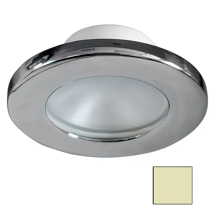 i2Systems Apeiron A3101Z 2.5W Screw Mount Light – Warm White – Polished Chrome Finish