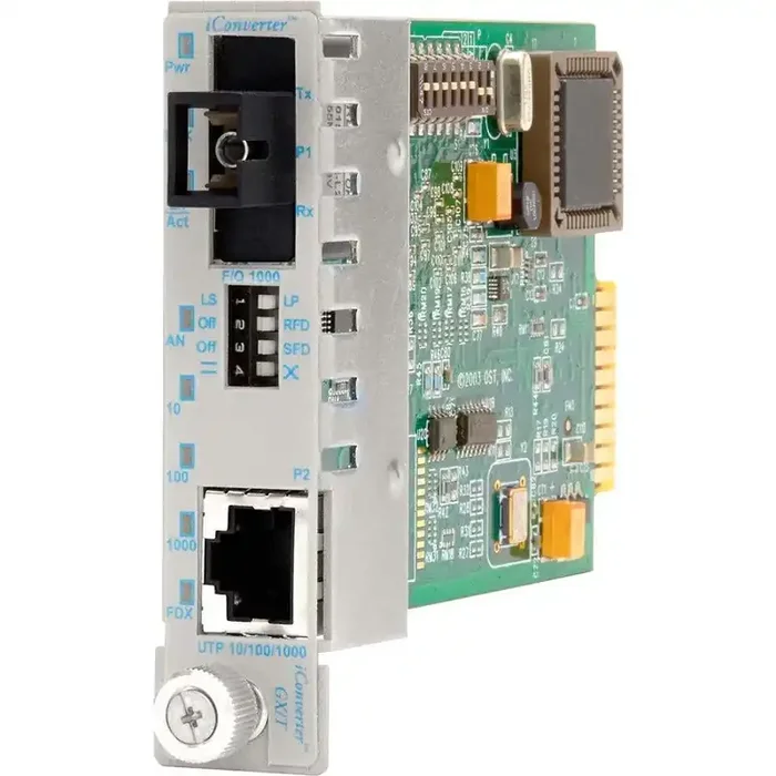 Iconverter 10/100/1000 Gigabit Ethernet Single Fiber Media Converter Sc Single-Mode Bidi 40Km Module 8531-2