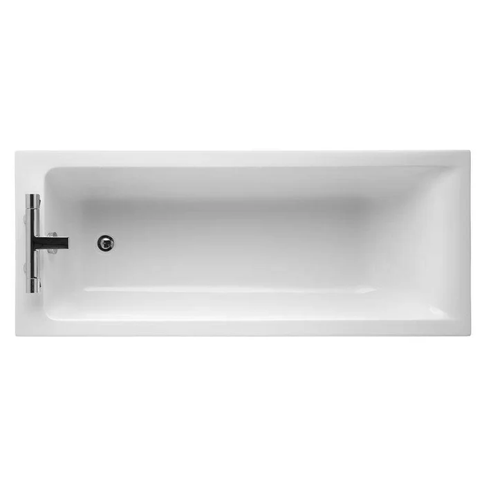 Ideal Standard Concept 1500mm x 700mm 2 Tap Hole White Single Ended Re