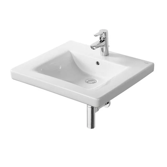 Ideal Standard Concept 600mm Wide 1 Tap Hole Accessible Basin – E54990