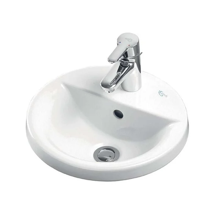 Ideal Standard Concept Sphere 480mm Wide 1 Tap Hole Countertop Basin –