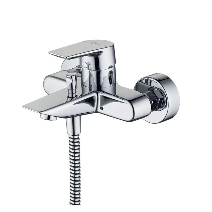 Ideal Standard Tesi Modern Chrome Wall Mounted Bath Shower Mixer Tap –