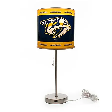 Imperial NHL Table Lamp, 19″H, Nashville Predators