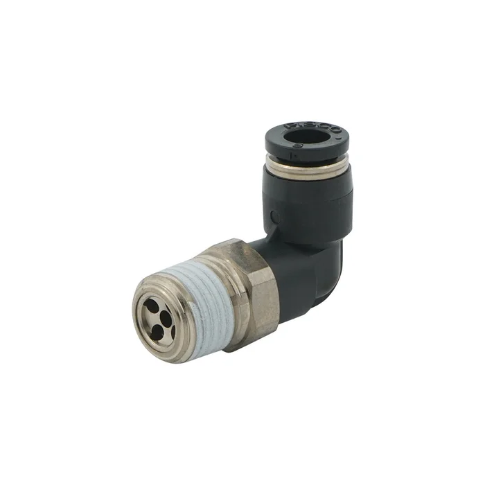 IN R1/8″ x OUT 6mm Angled 0.6mm Orifice Meter-Out Check Valve
