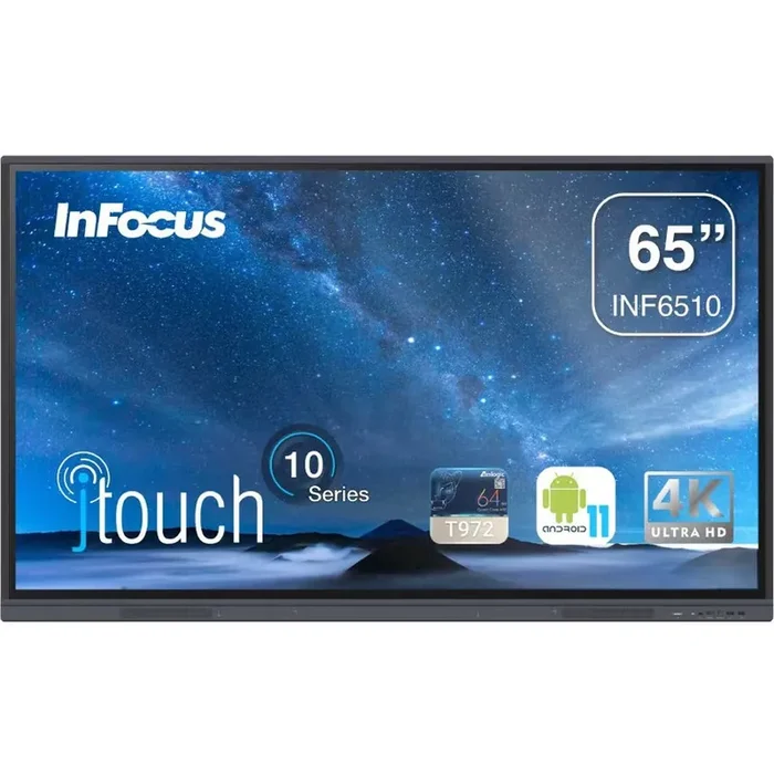 InFocus JTouch INF6510 Collaboration Display /W Mount – 65 LCD – ARM Cortex A55 1.40 GHz –