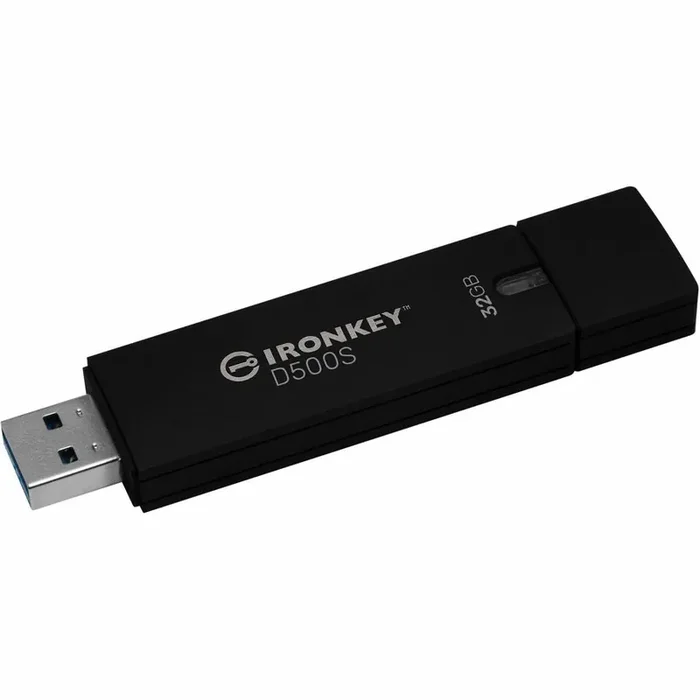 IronKey D500S 32GB USB 3.2 (Gen 1) Type A Flash Drive – 32 GB – USB 3.2 (Gen 1) Type A –