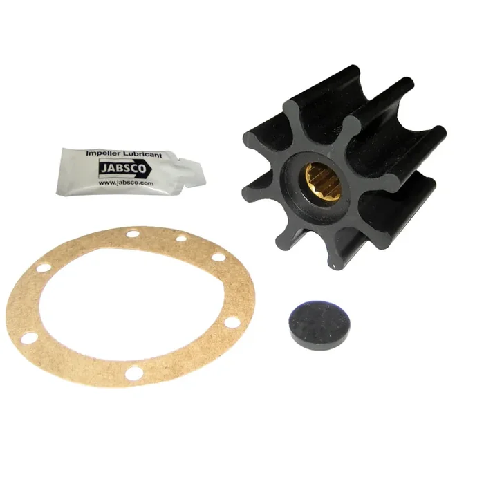 Jabsco Impeller Kit – 8 Blade – Nitrile – 2-9/16″ Diameter – Spline Drive