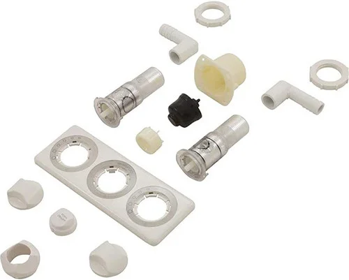 Jacuzzi Air Control with On/Off 3 Position Complete Panel, White | G107940