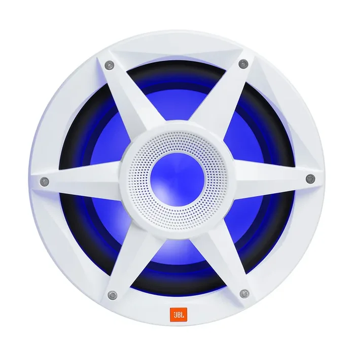 JBL 10″ Marine RGB Passive Subwoofer – White Stadium Series