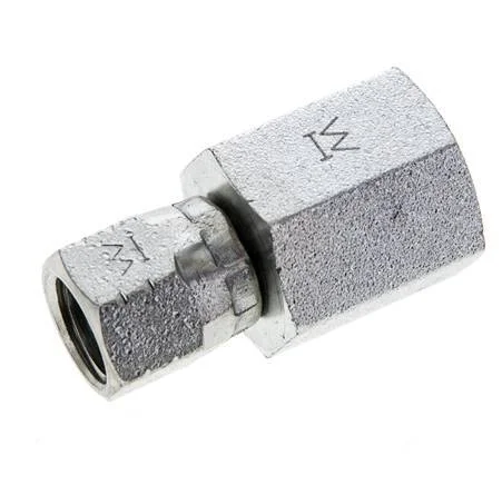 JIC Fitting G1/4” x UNF 7/16”-20 (Dash Size 4) Female Steel 310bar (4355.5psi)