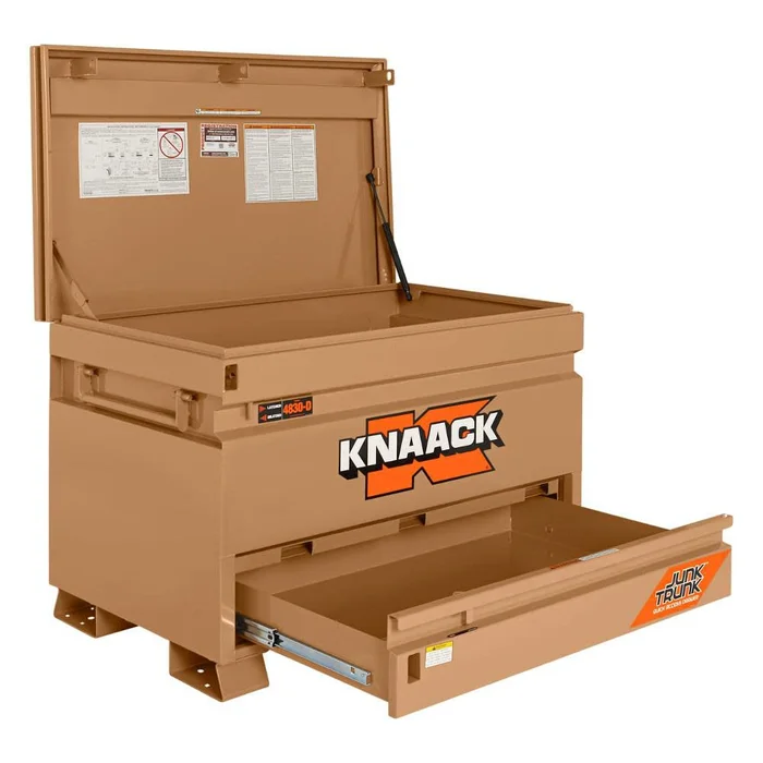 JOBMASTER 48-in W x 30-in L x 35-in H Bronze Steel Jobsite Box 4830-D