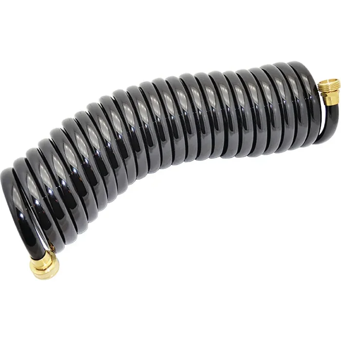 Johnson Pump Coiled Wash Down Hose – 25‘ – 1/2″ Diameter