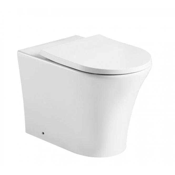 Kartell Kameo Back to Wall WC Toilet Pan inc Soft Close Seat