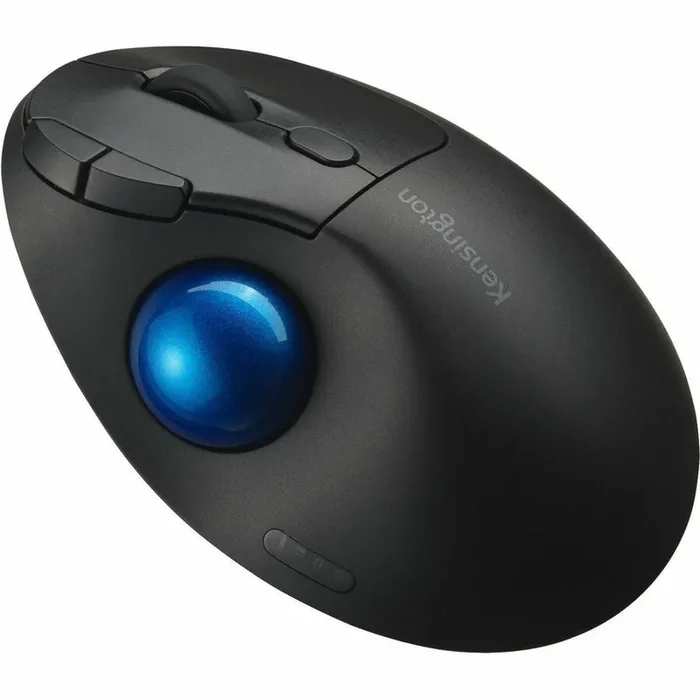 Kensington Pro Fit Ergo TB450 Trackball – Optical – Wireless – Bluetooth – 2.40 GHz – Blac