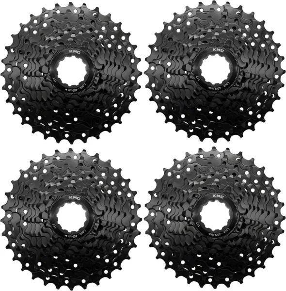 KMC REACT 9-Speed HG Cassette – 4-Pack